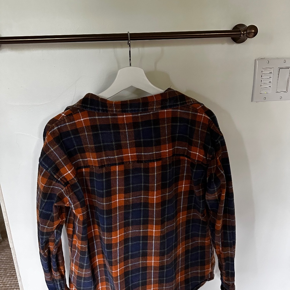 boyfriend plaid button up